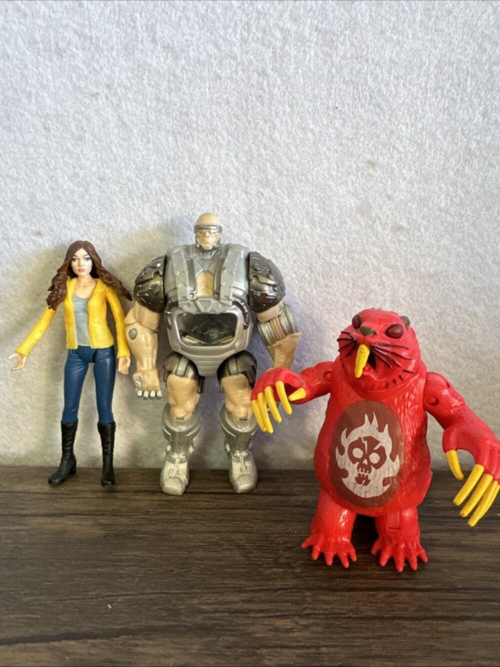 Playmates TMNT Figure Lot Krang Android Beaver April ONeil